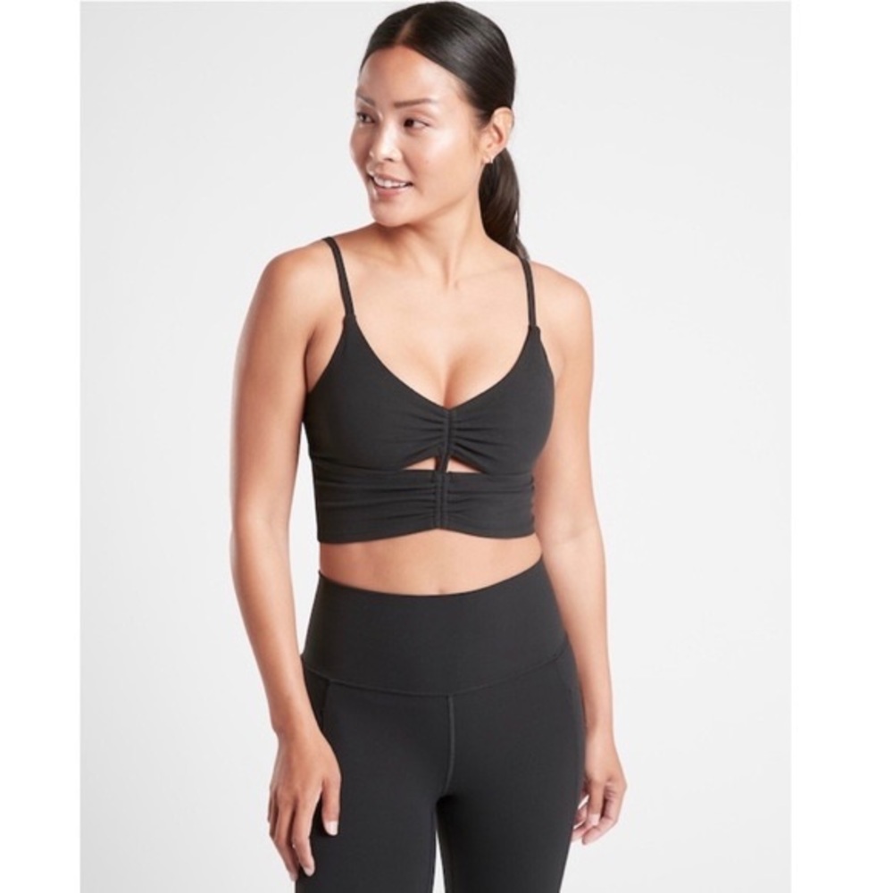 Athleta Cinch Longline Bra